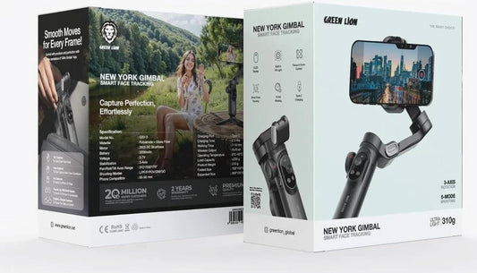 Green Lion New York Gimbal Smart Face Tracking