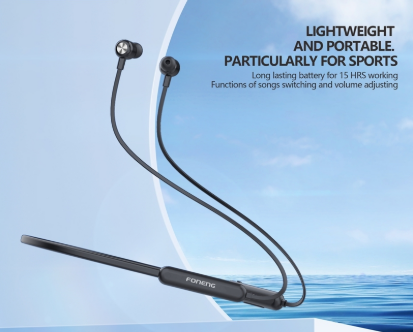 Foneng Sports Magnetic Neckband Long Standby Bluetooth Earphone