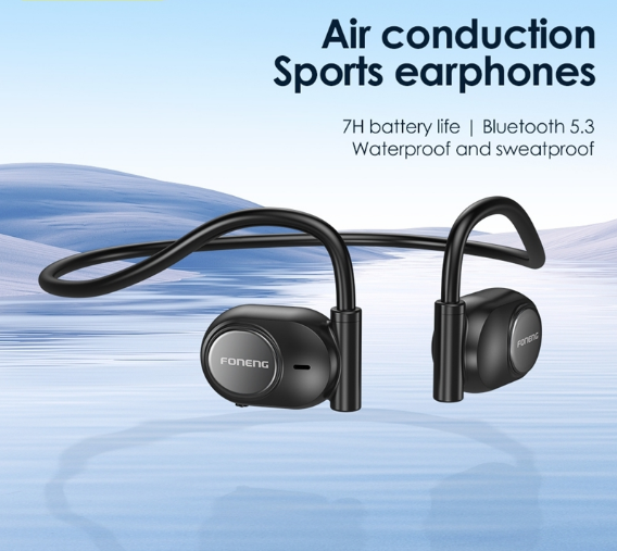 FONENG Air Conduction Sports Bluetooth Earphone