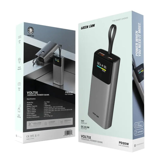 Green Lion Voltix 10000mAh Powerbank