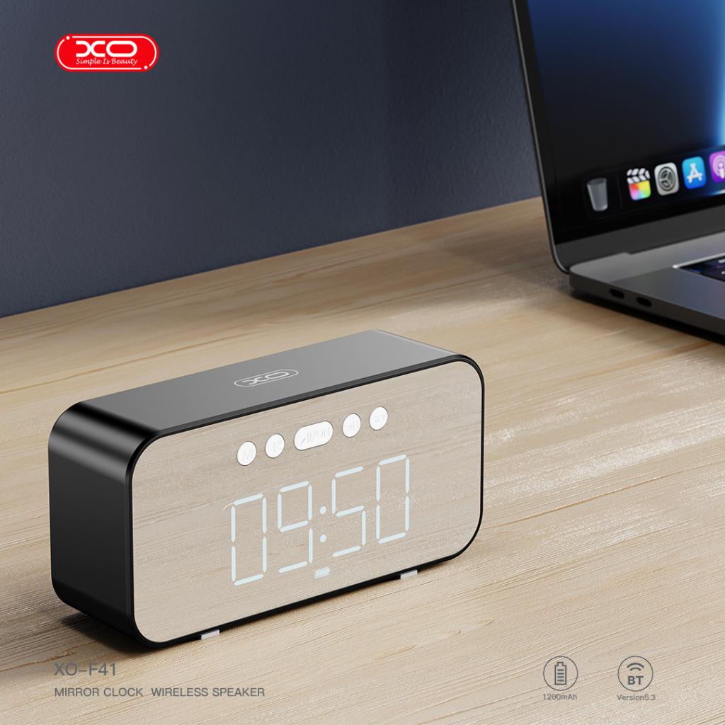 XO Mirror Clock Bluetooth Speaker